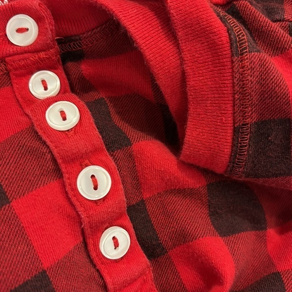 Little blue house plaid pyjama nightgown size women’s medium - Picture 4 of 5